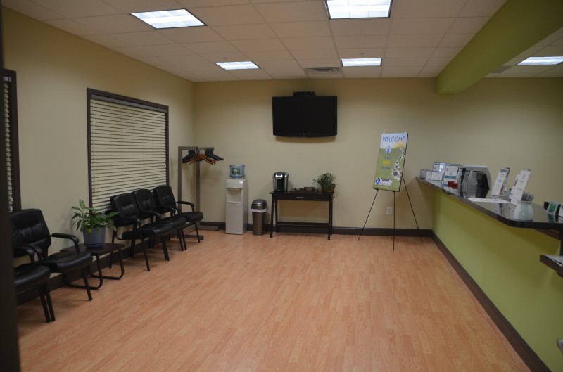 The New Trinity Rehab Howell Front Office/Waiting Room